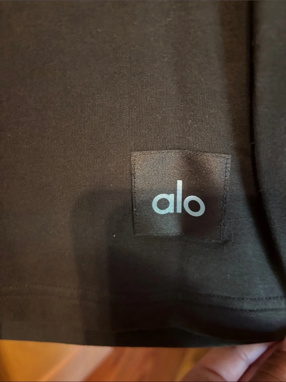 ALO Yoga Men's Black Short Sleeve Crew Tee